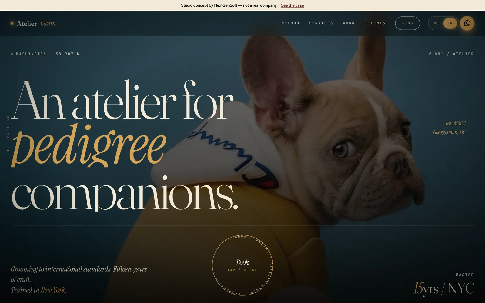 Atelier Canin: live demo