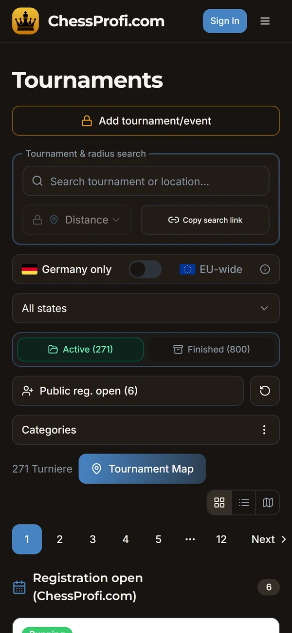 ChessProfi: mobile