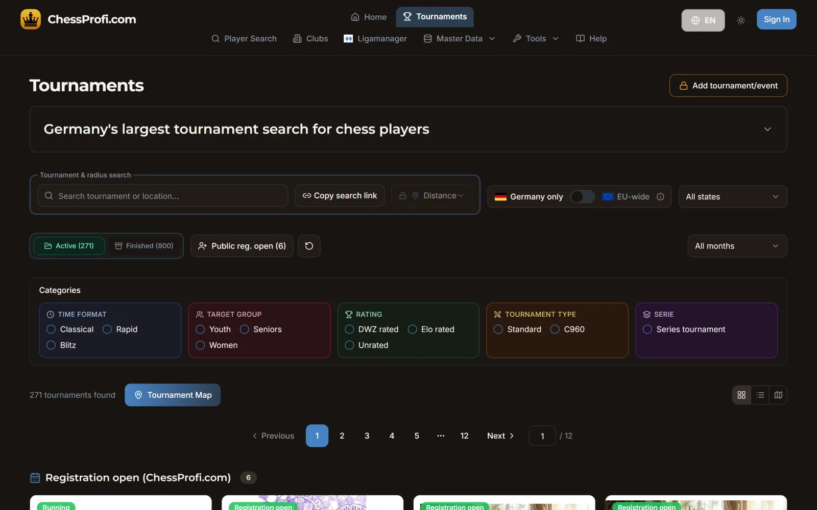 ChessProfi: live product