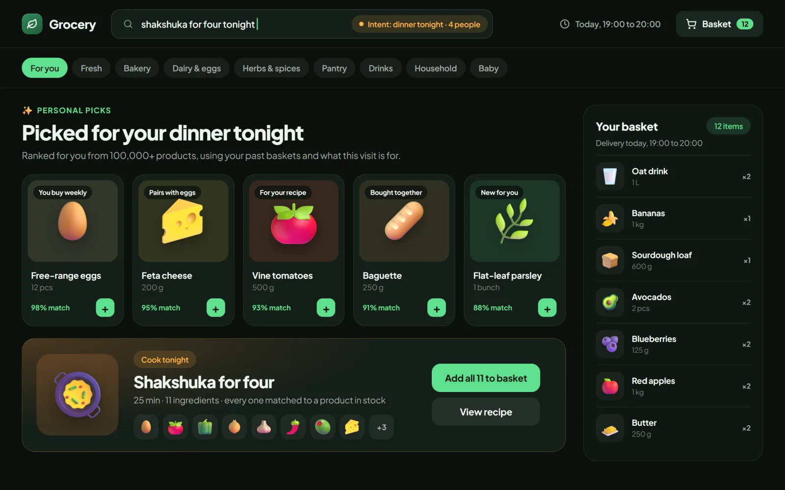 Under NDA: live product