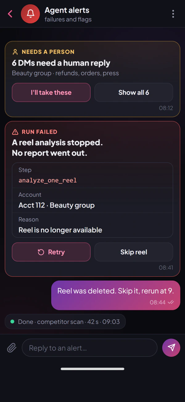 Under NDA: Human check, mobile