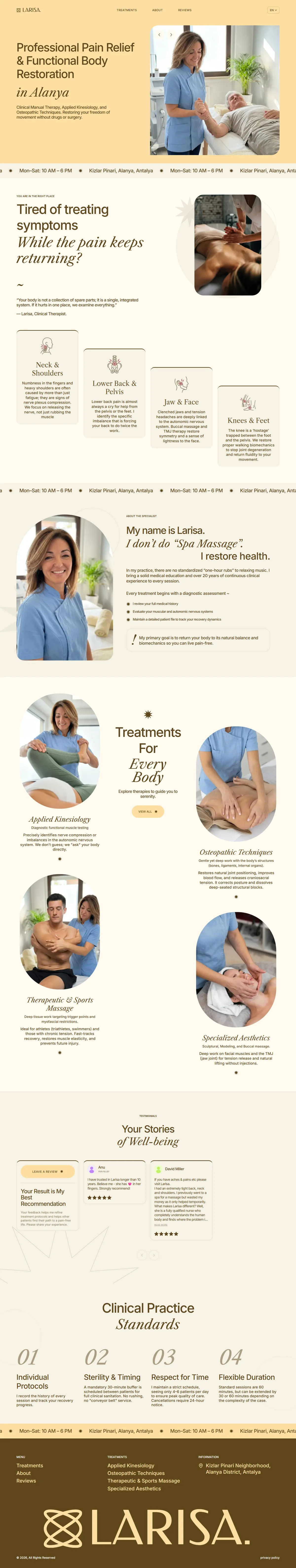 Larisa: full page