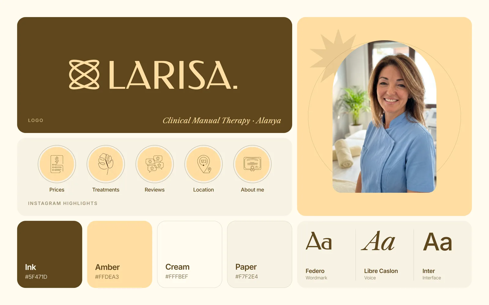 Larisa: Brand