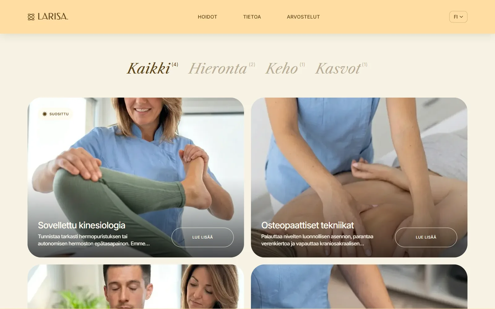 Larisa: Three languages