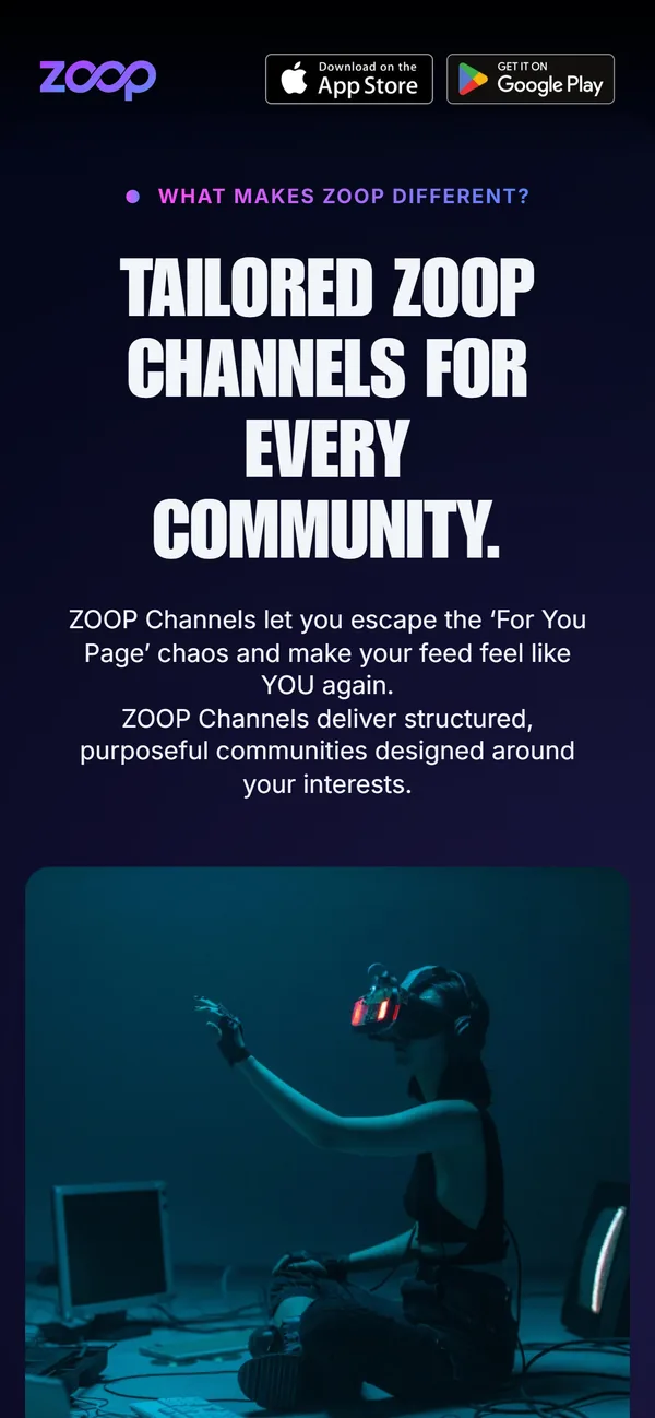 ZOOP: mobile screen 3