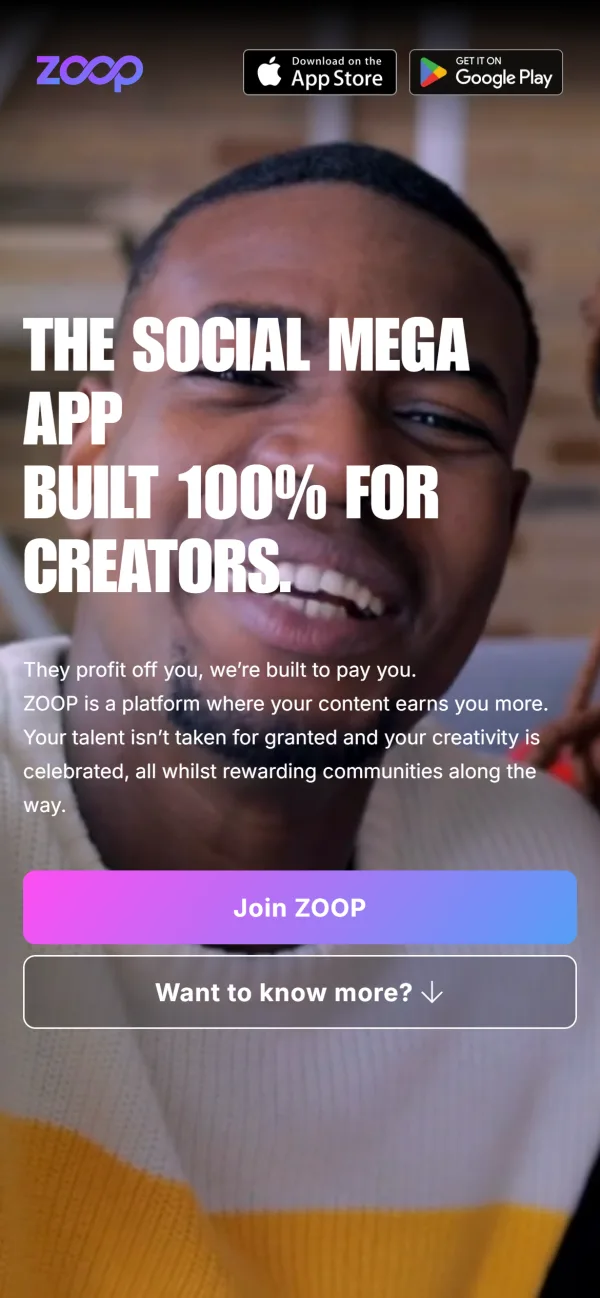 ZOOP: mobile