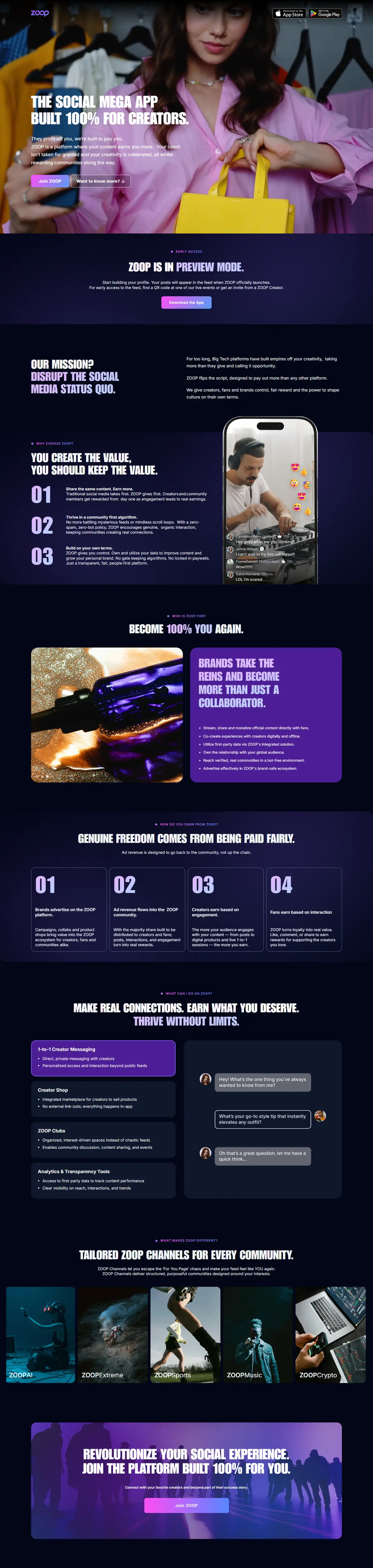 ZOOP: full page